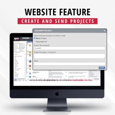 Create and Send Projects 